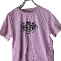 人気Juicy Couture 半袖Tシャツ ピンク 丈短め　ラインストーンのサムネイル