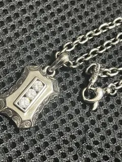 maxi マキシハワイアンジュエリー925ロジウムコートペンダントネックレスのサムネイル