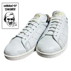 アディダス スタンスミス リーコン スニーカー ホワイト×ネイビー 26.5