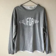 CALIFORNIA LOS ANGELES スウェット グレー Lサイズ