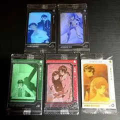 エヴァンゲリオンウエハースカード 合計5枚 未開封