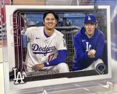大谷翔平 佐々木朗希 コンボインサート Topps Update 2025