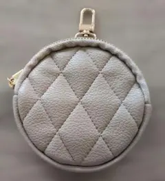 中古品☆Elegante キルティング×フォーン コインケース・小物入れ