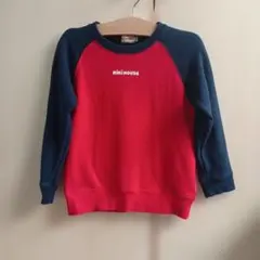 ミキハウス トレーナー 110サイズ 赤紺