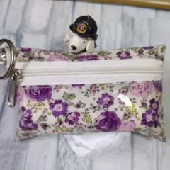 ハンドメイド☆携帯ゴミ袋ぽーち