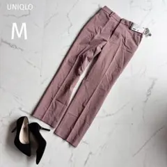 ユニクロ【M】新品未使用♡スマートアンクルパンツ♡ピンク♡2WAYストレッチ