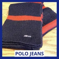 ポロジーンズ　ラルフ　マフラー　ストール　ニット　男女兼用