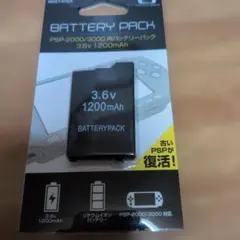 WISTARIA PSP 2000 3000用 バッテリーパック