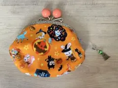 はいから横丁　ハロウィン柄　がま口