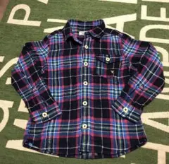 110 ダブルB チェックシャツ