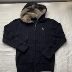 BURBERRY BLUE LABEL ニットパーカー ブ 38 新品 タグ付き - メルカリ