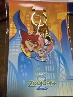 ズートピア　東京ばな奈　アクリルキーホルダー