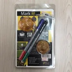 Mark it! ゴルフボールマーカーセット　中古