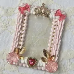 【B8】ホイップデコトレカケース　パステルピンク