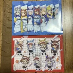 ウマ娘 シンデレラグレイ ラウンドワン限定 クリアファイル 2種セット