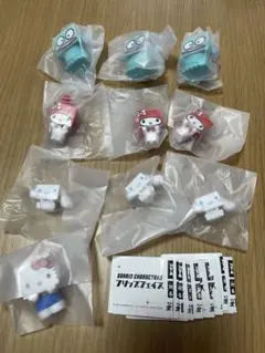 サンリオキャラクターズ　フリップフェイス　キティ　シナモロール　マイメロ