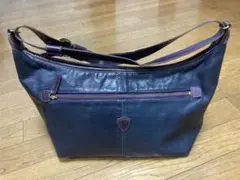 Felisi フェリージ ワンショルダーバッグ レザー シボ加工 ネイビーのサムネイル