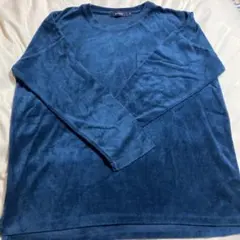 レイジブルー　メンズ　フリース　カットソー　ダークブルー