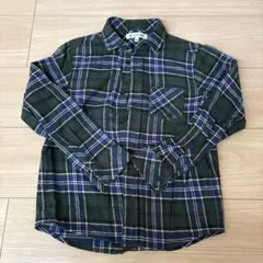 GLOBAL WORK チェック柄長袖シャツ XL ネルシャツ