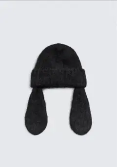 zara ディズニー　キッズ　コラボ　グーフィー　ニット帽　耳付き