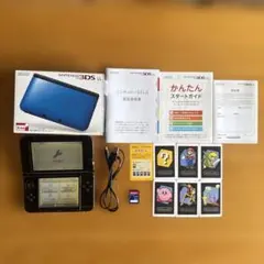 ニンテンドー3DS LL ブルー×ブラック 外箱付き