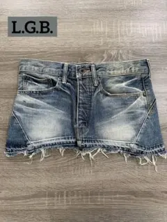 【美品】L.G.B. デニムマイクロミニスカート　錆　27 美品】L.G.B. デニムマイクロミニスカート 錆 27 - メルカリ
