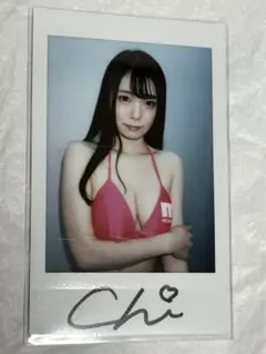超絶可愛い☆甘夏唯 直筆サイン入りチェキ② - メルカリ