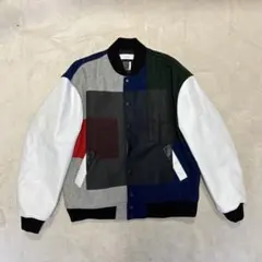 最終値下げ定価72600円　FACETASM パッチワークスタジャン サイズ3 FACETASM（ファセッタズム） スタジャン 「FACETASM」PATCHED STADIUM