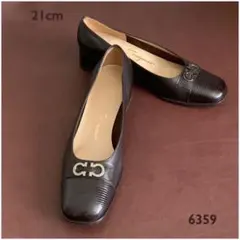 サルバトーレフェラガモ【21㎝位】パンプス☆クリーニングお手入れ済6359