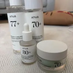 Anua ドクダミスージング4STEPセット(化粧水+乳液+美容液+クリーム)