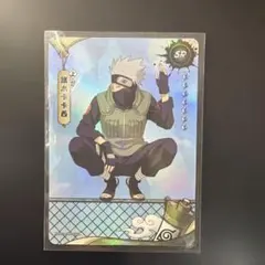NARUTO ナルト 疾風伝 1億枚突破記念 黄色い閃光 カカシ 限定カード