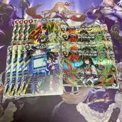 キャラプレミアムトレジャー 3種12枚 ドラゴン娘 デュエルマスターズ