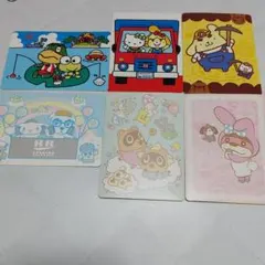 どうぶつの森 あつまれどうぶつの森 サンリオ　 シールのみ 6枚セット