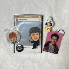 GENERATIONS 中務裕太 アクリルキーホルダー 缶バッジ
