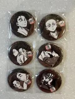 鬼滅の刃　ダイニング　お楽しみくじ　缶バッジ　狛治　恋雪　猗窩座　慶蔵