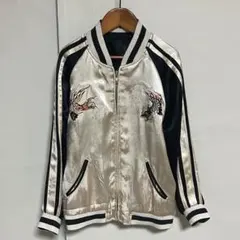 リバーシブル スカジャン スーベニア ジャケット 130cm 상태좋음 管理C986