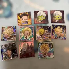 ドラゴンボール　ウエハースシール　まとめ売り　１０枚　キラキラ入り