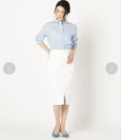 【吉高由里子さんドラマ着用】シェルタリングドライOXポケット付タイトスカート