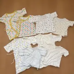 8点セット　ベビー　短肌着　長肌着　50〜60サイズ