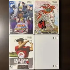 Wii 大神 斬撃のREGINLEIV ナルトEX3など4本セット