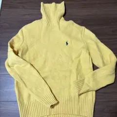 POLO RALPH LAUREN タートルネックニット イエロー Sのサムネイル