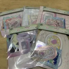プリキュア一番くじH賞ジッパーバッグ＆ステッカー全５種