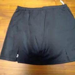 YONEX 黒ショートパンツ スリット入りスコートレディースOサイズ