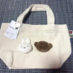 ⭐︎タグ付き　ランチトートバッグ　ミッフィー＆ボリス