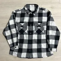 フランネルチェックシャツ150サイズ