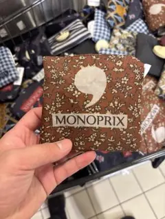 MONOPRIX エコバッグ 花柄 折りたたみ