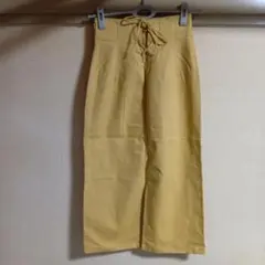 GU　タイトスカート リボン付き