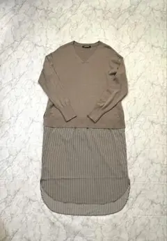LAUTEREAMONT ロートレアモン　ウール混ワンピース