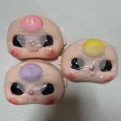 レア☆ babythree ぬいぐるみ 400% 特殊目バブ顔♡ Babythree ベイビースリー 400%カスタム顔パーツ特別目 キラ目