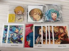 あんスタ アクスタ 缶バッジ ぱしゃっつ Ra*bits 友也 なずな 創 光
